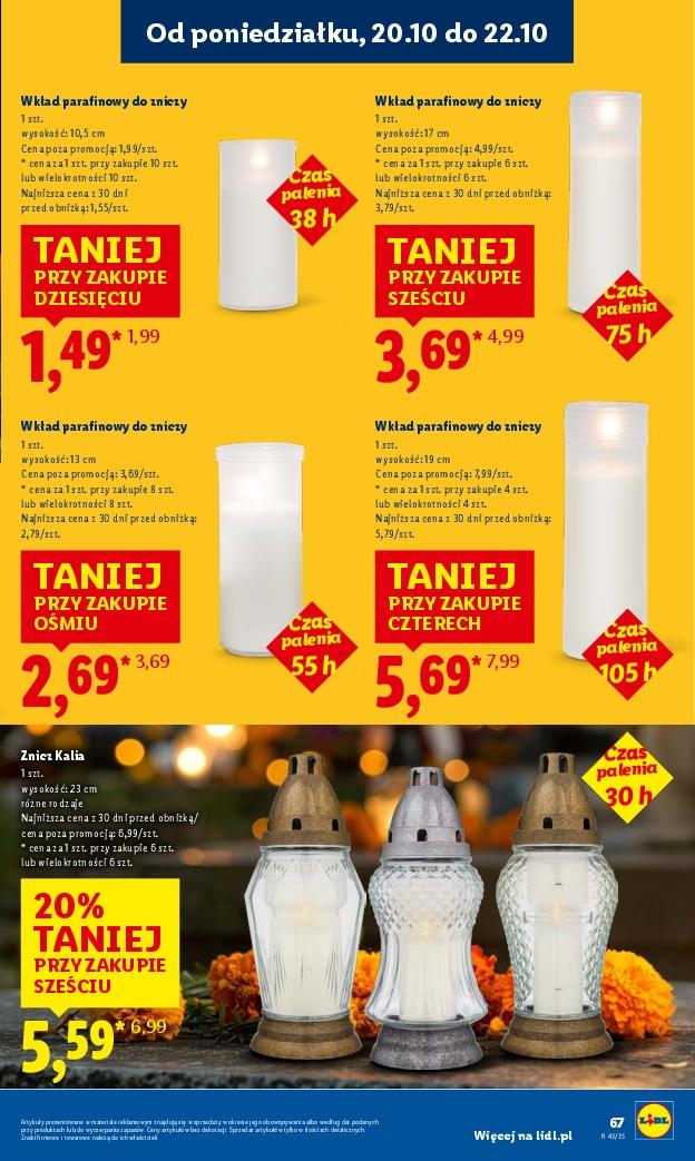 Gazetka promocyjna Lidl str. 67