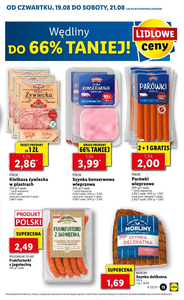 Gazetka promocyjna Lidl str. 15