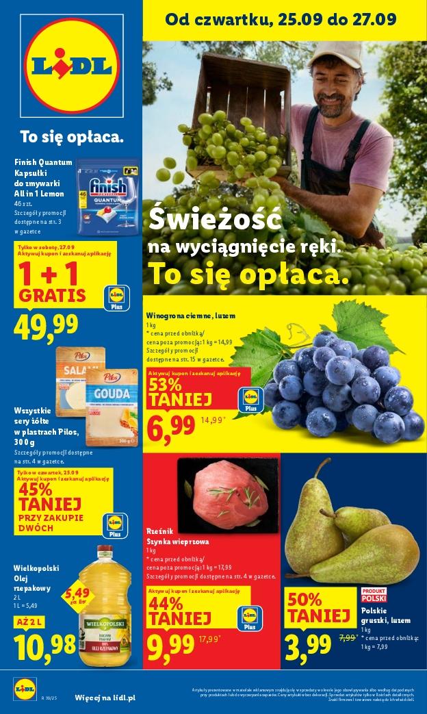 Gazetka promocyjna Lidl str. 1