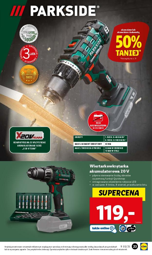 Gazetka promocyjna Lidl str. 23