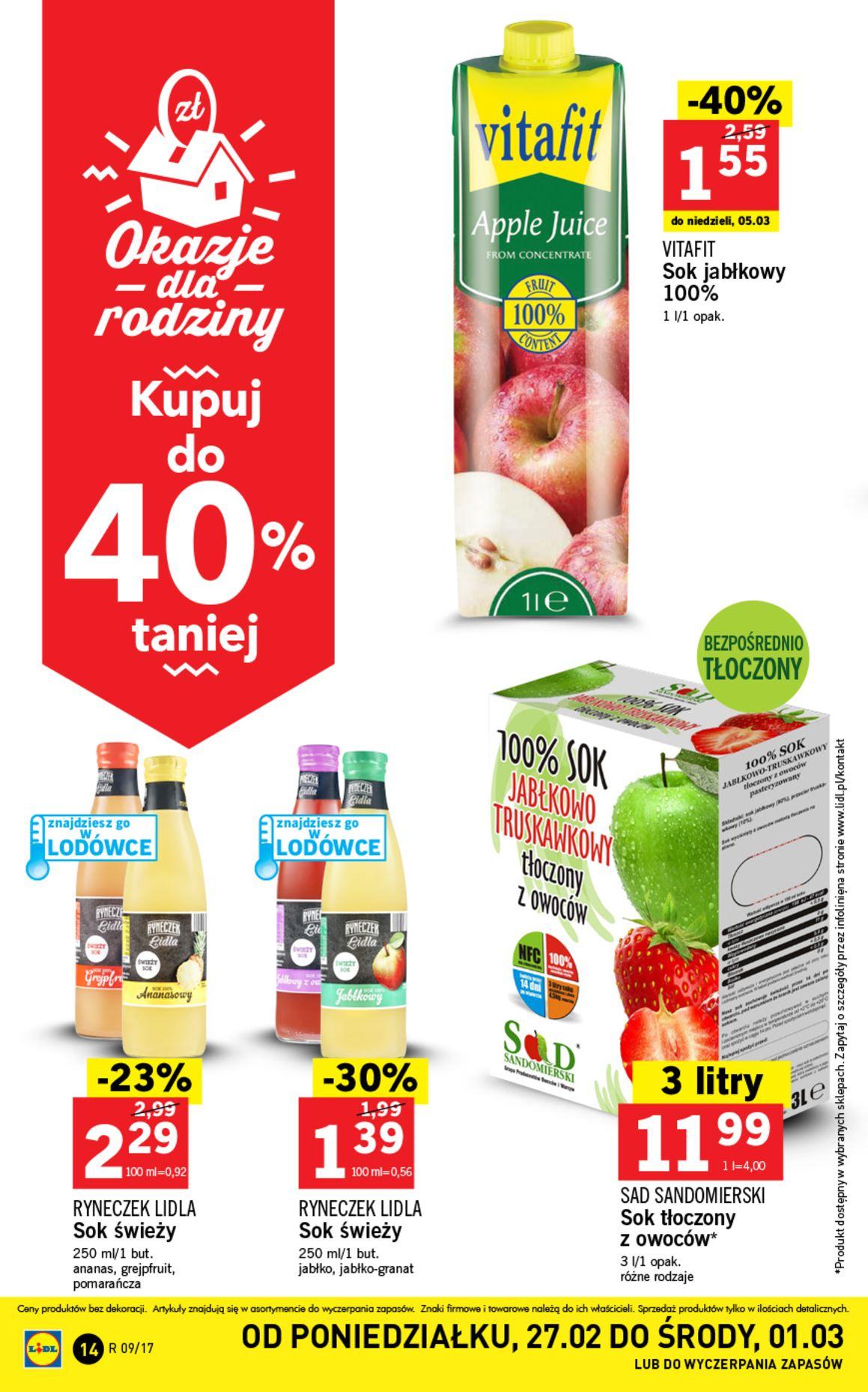 Gazetka promocyjna Lidl str. 14