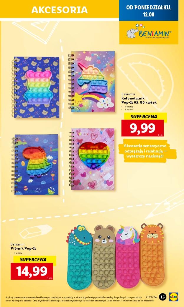 Gazetka promocyjna Lidl str. 15