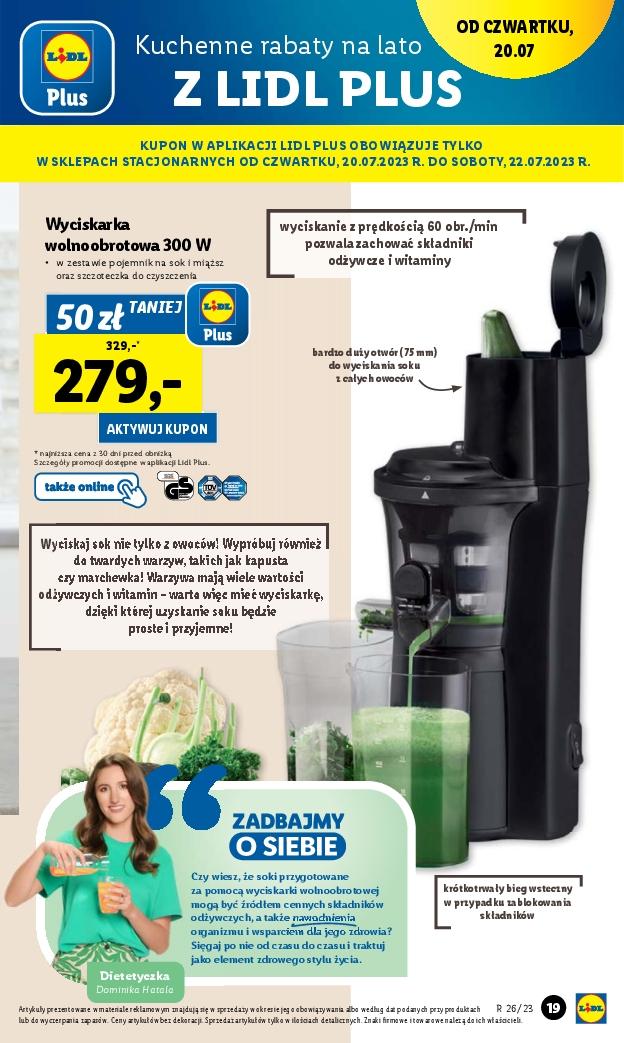 Gazetka promocyjna Lidl str. 19