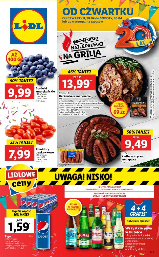 Gazetka promocyjna Lidl str. 1
