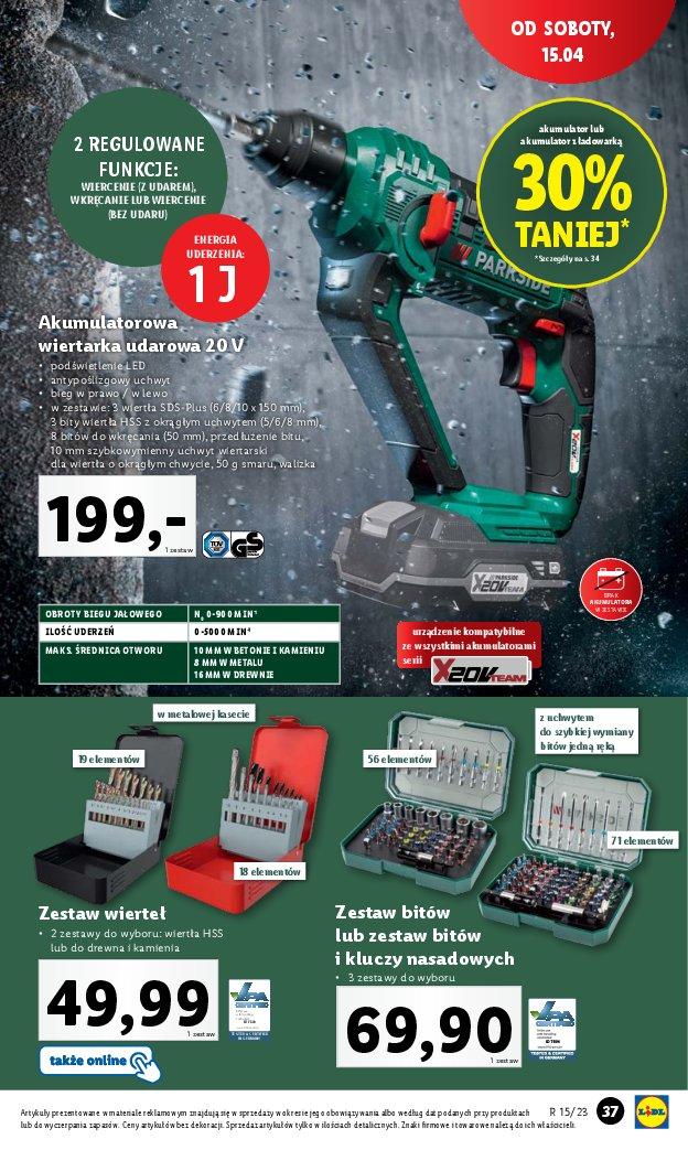 Gazetka promocyjna Lidl str. 37