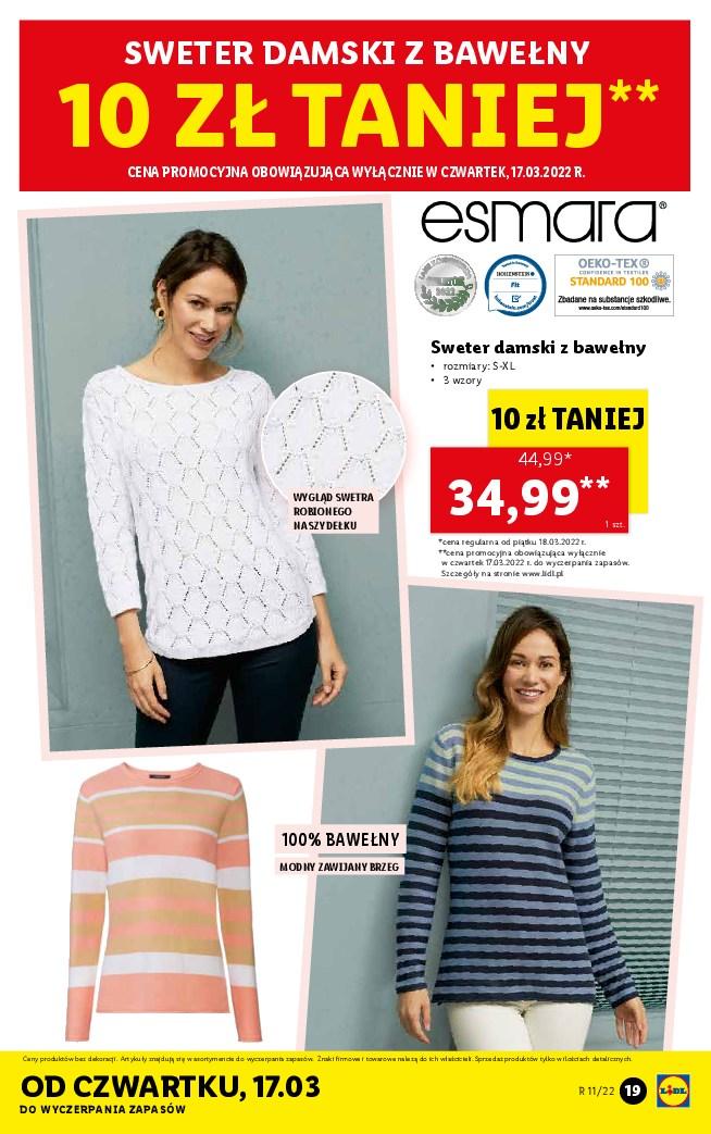 Gazetka promocyjna Lidl str. 19