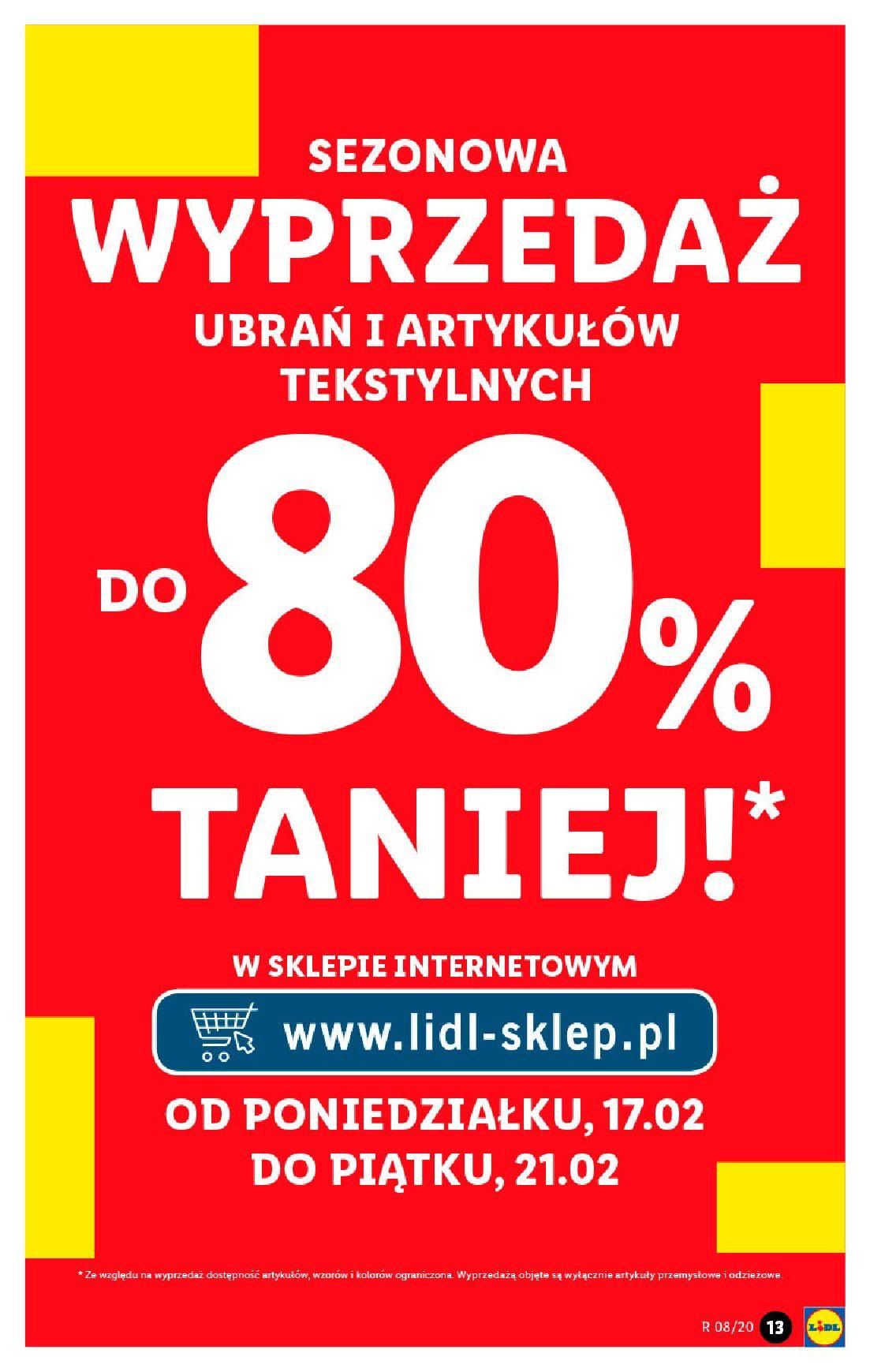 Gazetka promocyjna Lidl str. 13
