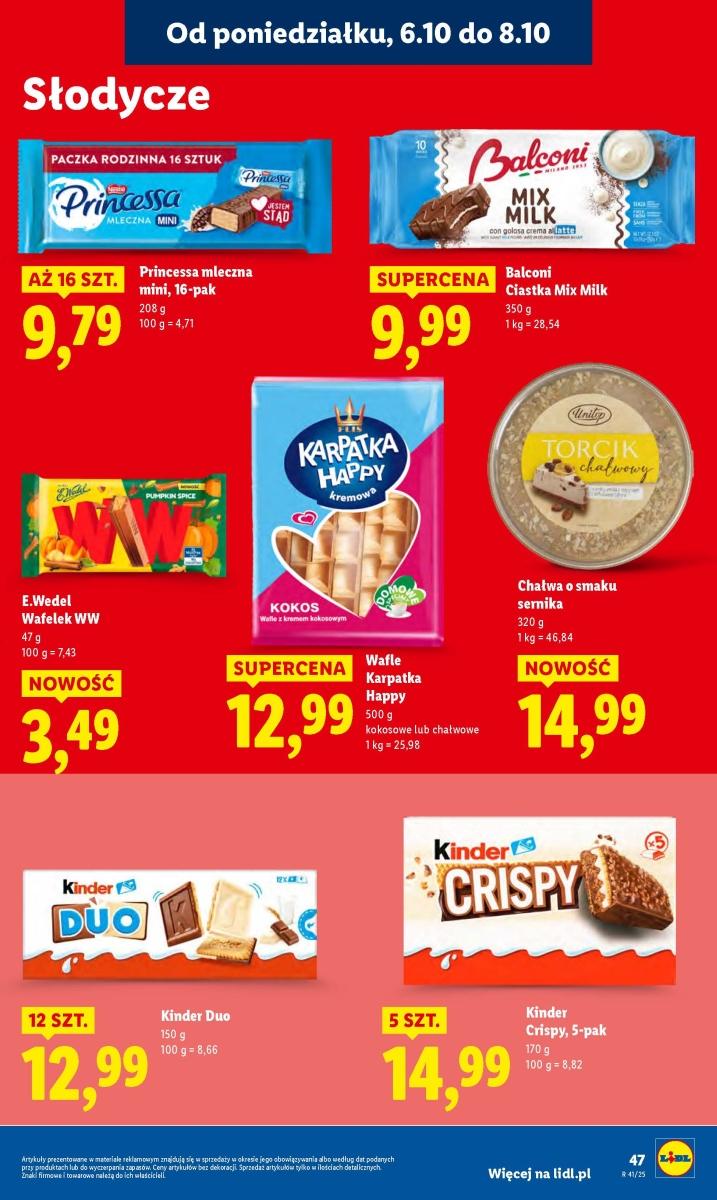Gazetka promocyjna Lidl str. 47