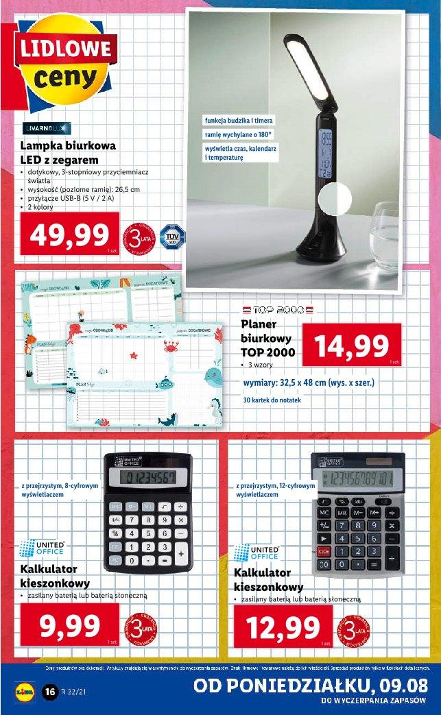 Gazetka promocyjna Lidl str. 16