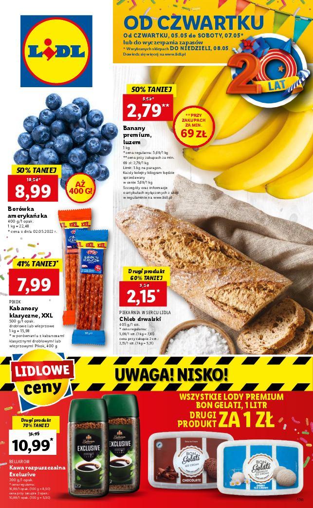 Gazetka promocyjna Lidl str. 1