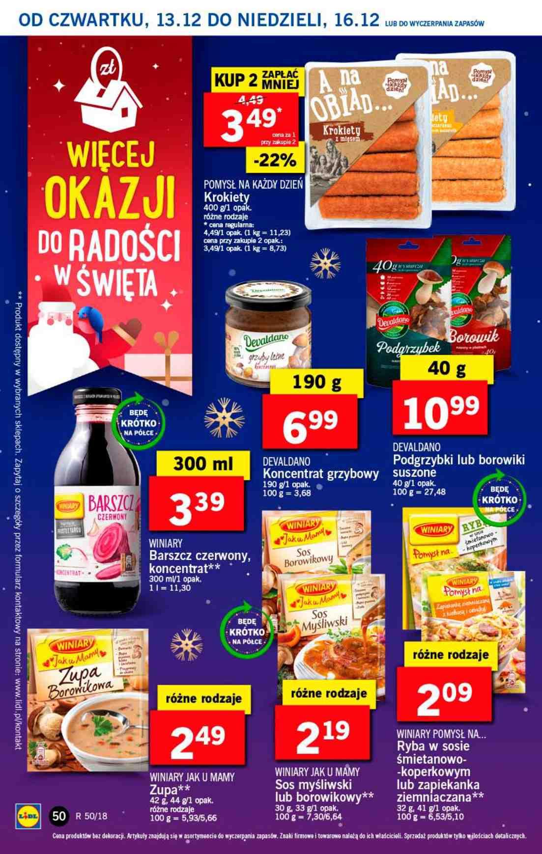 Gazetka promocyjna Lidl str. 50