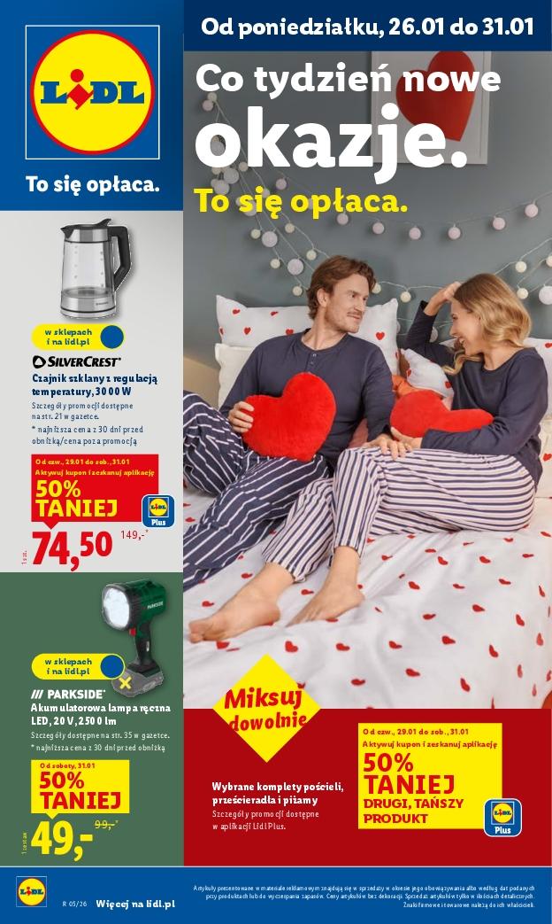 Gazetka promocyjna Lidl str. 1