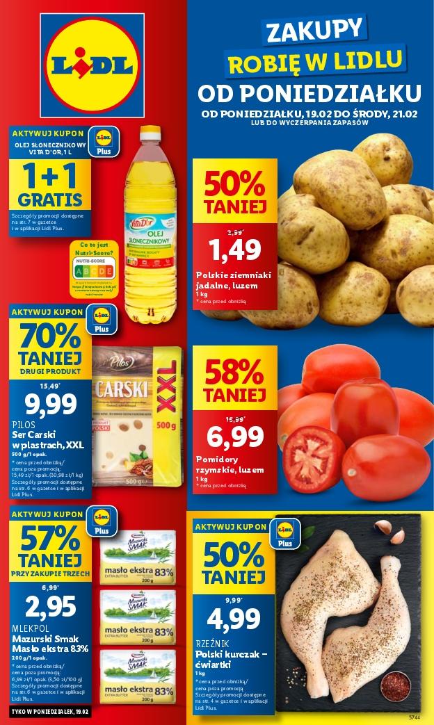 Gazetka promocyjna Lidl str. 1