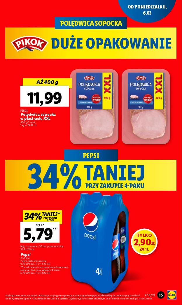 Gazetka promocyjna Lidl str. 15