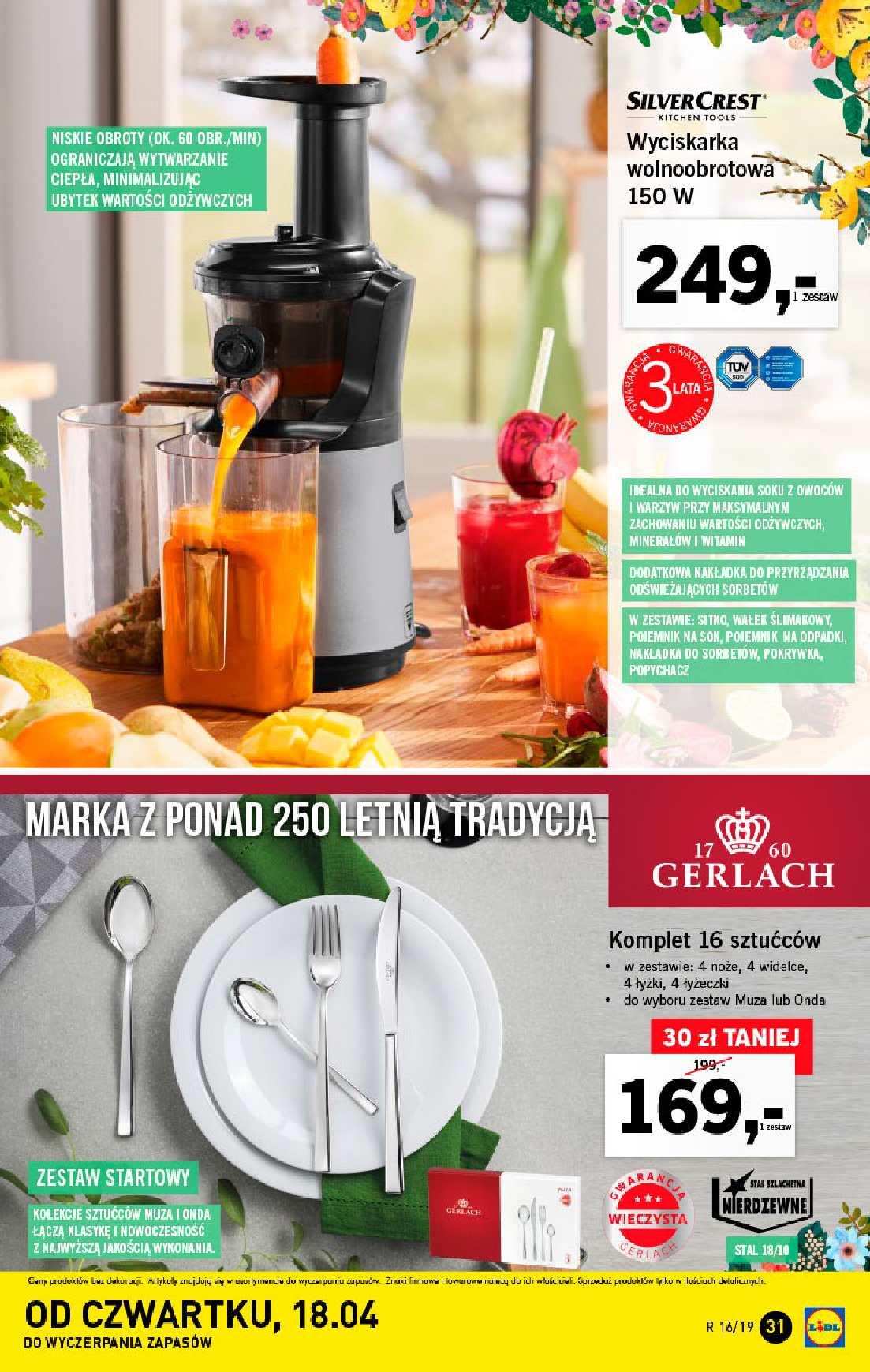 Gazetka promocyjna Lidl str. 31