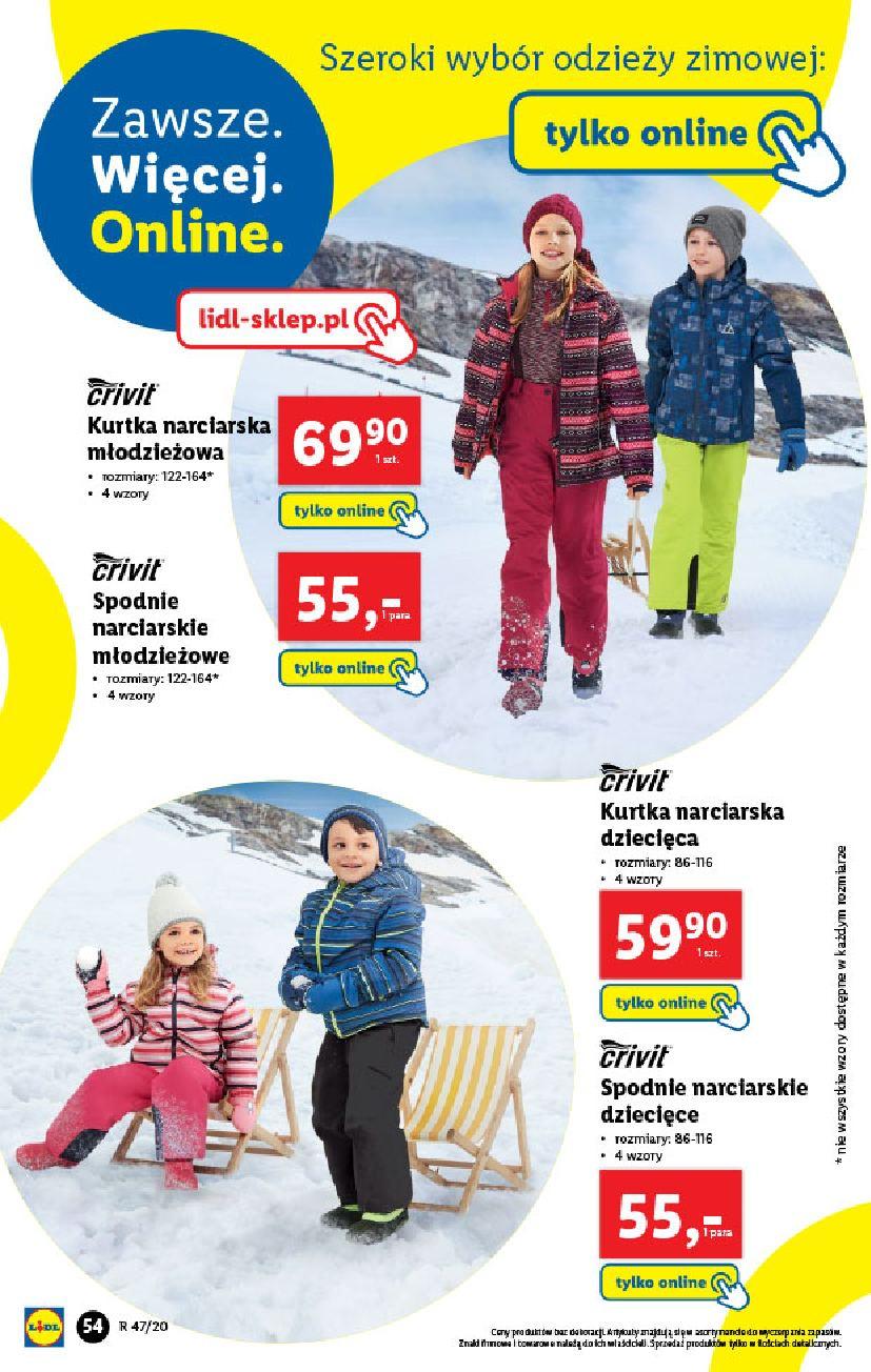 Gazetka promocyjna Lidl str. 54