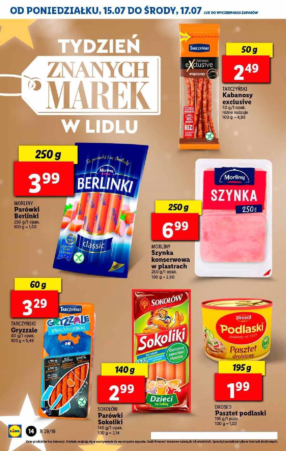 Gazetka promocyjna Lidl str. 14