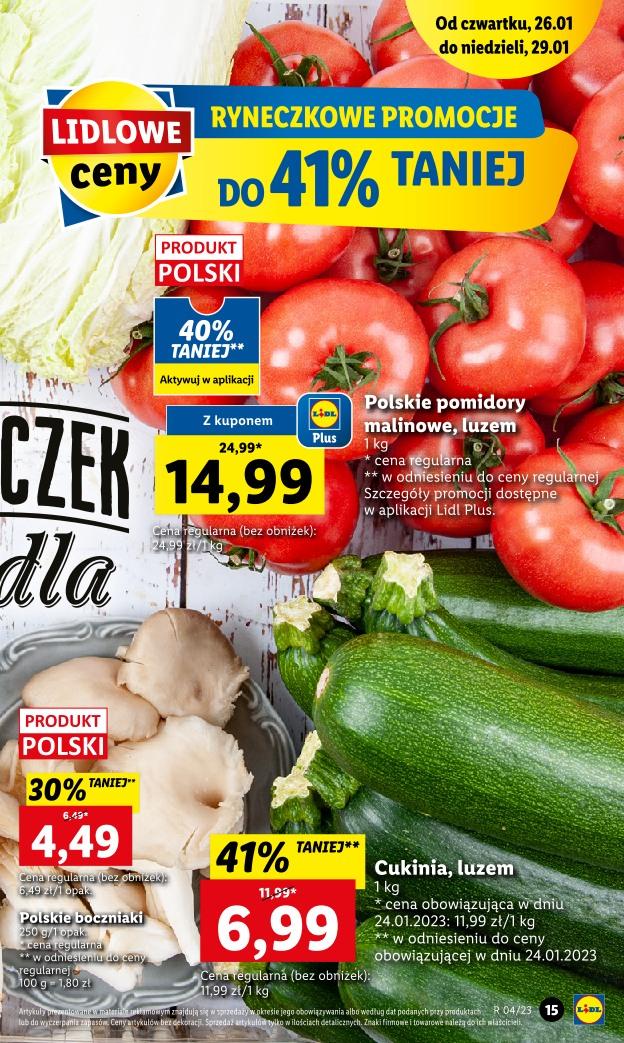 Gazetka promocyjna Lidl str. 15