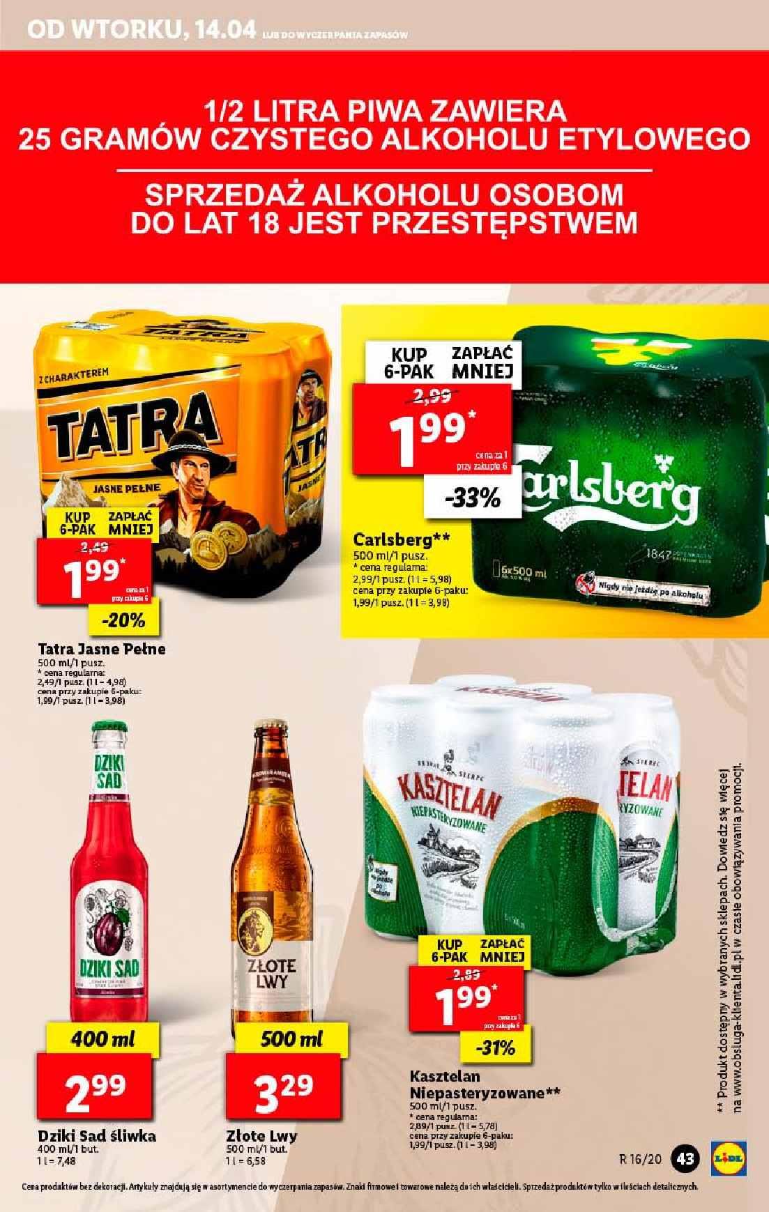 Gazetka promocyjna Lidl str. 43