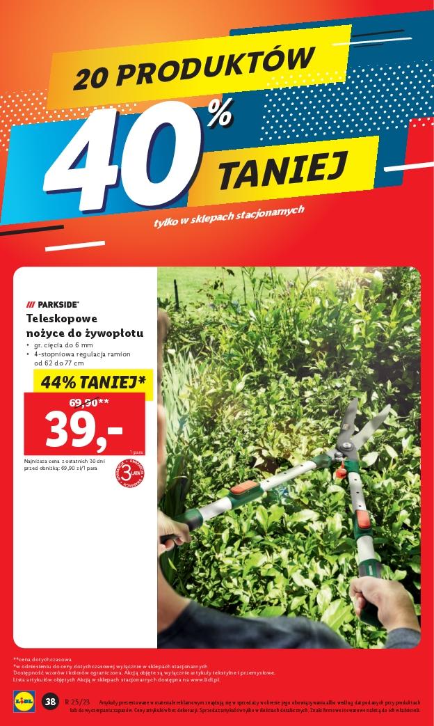 Gazetka promocyjna Lidl str. 38