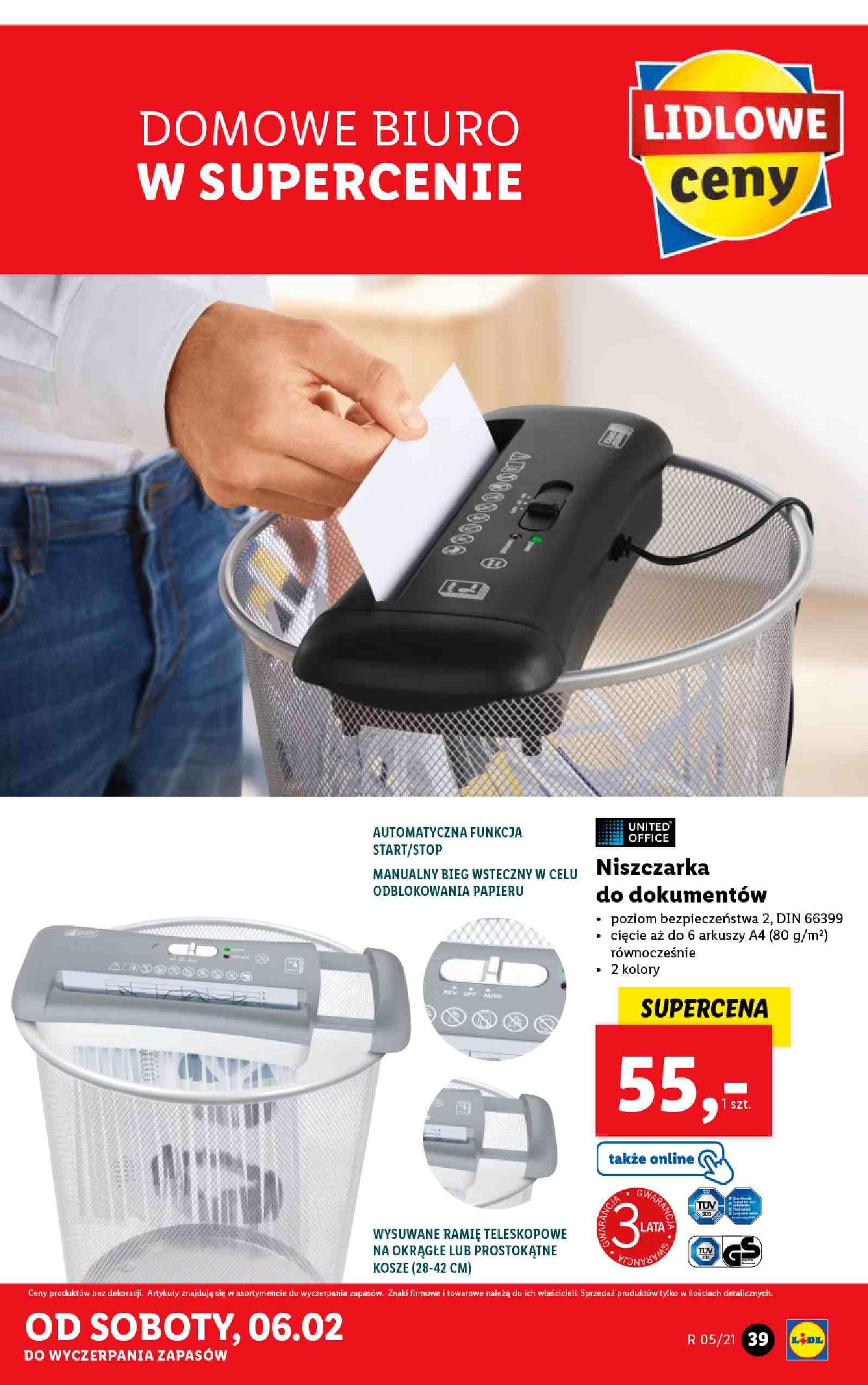 Gazetka promocyjna Lidl str. 39