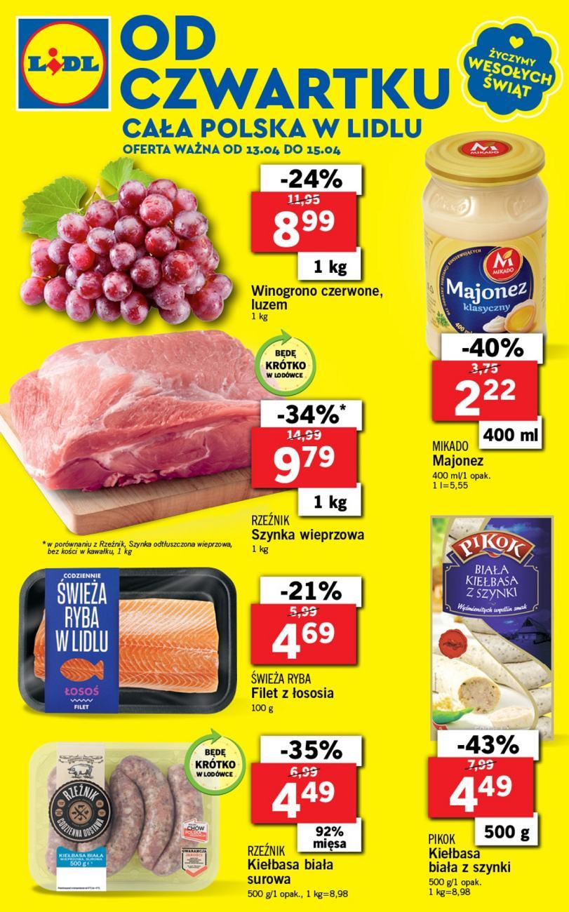 Gazetka promocyjna Lidl str. 1