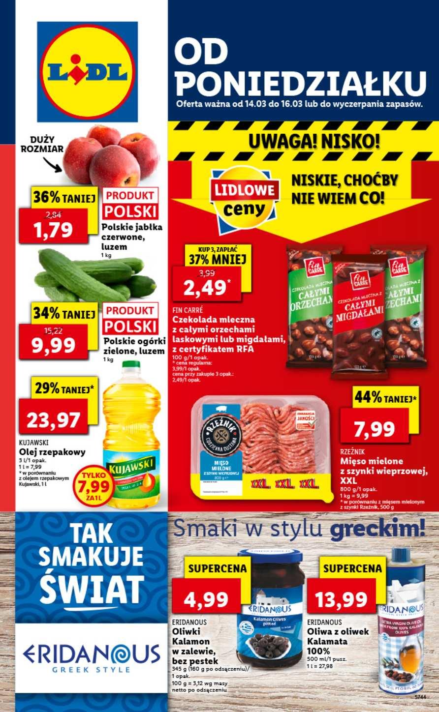 Gazetka promocyjna Lidl str. 1