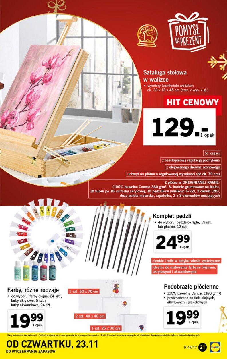 Gazetka promocyjna Lidl str. 21