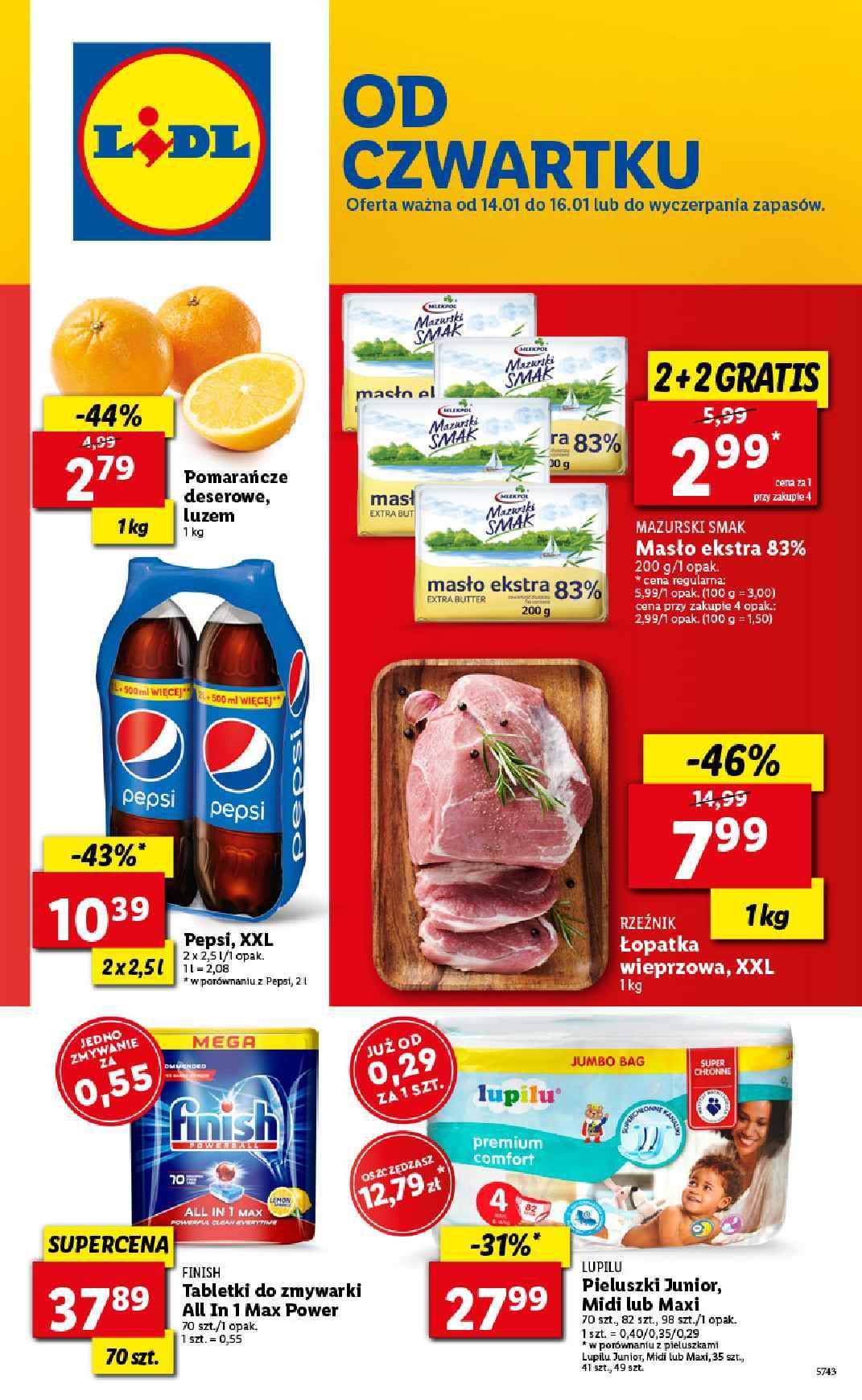 Gazetka promocyjna Lidl str. 1