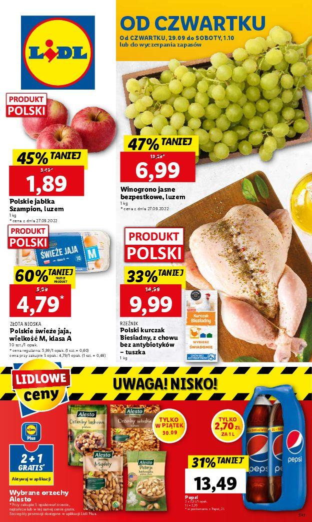 Gazetka promocyjna Lidl str. 1