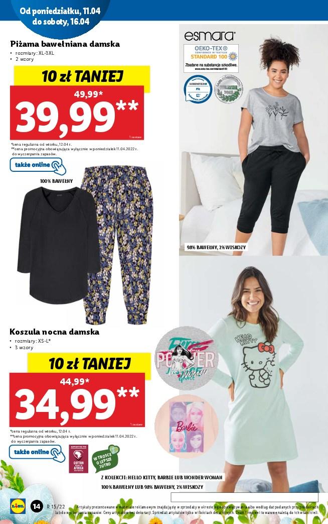 Gazetka promocyjna Lidl str. 14