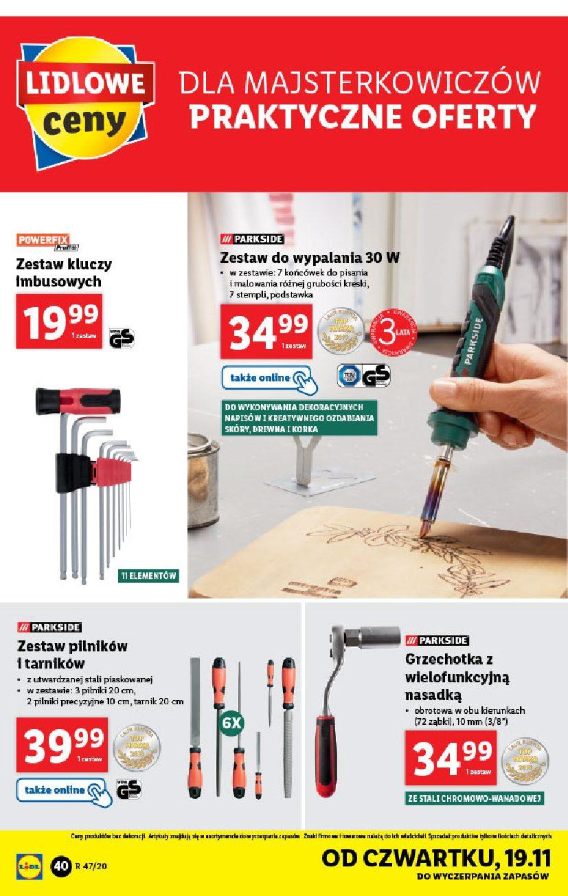 Gazetka promocyjna Lidl str. 40