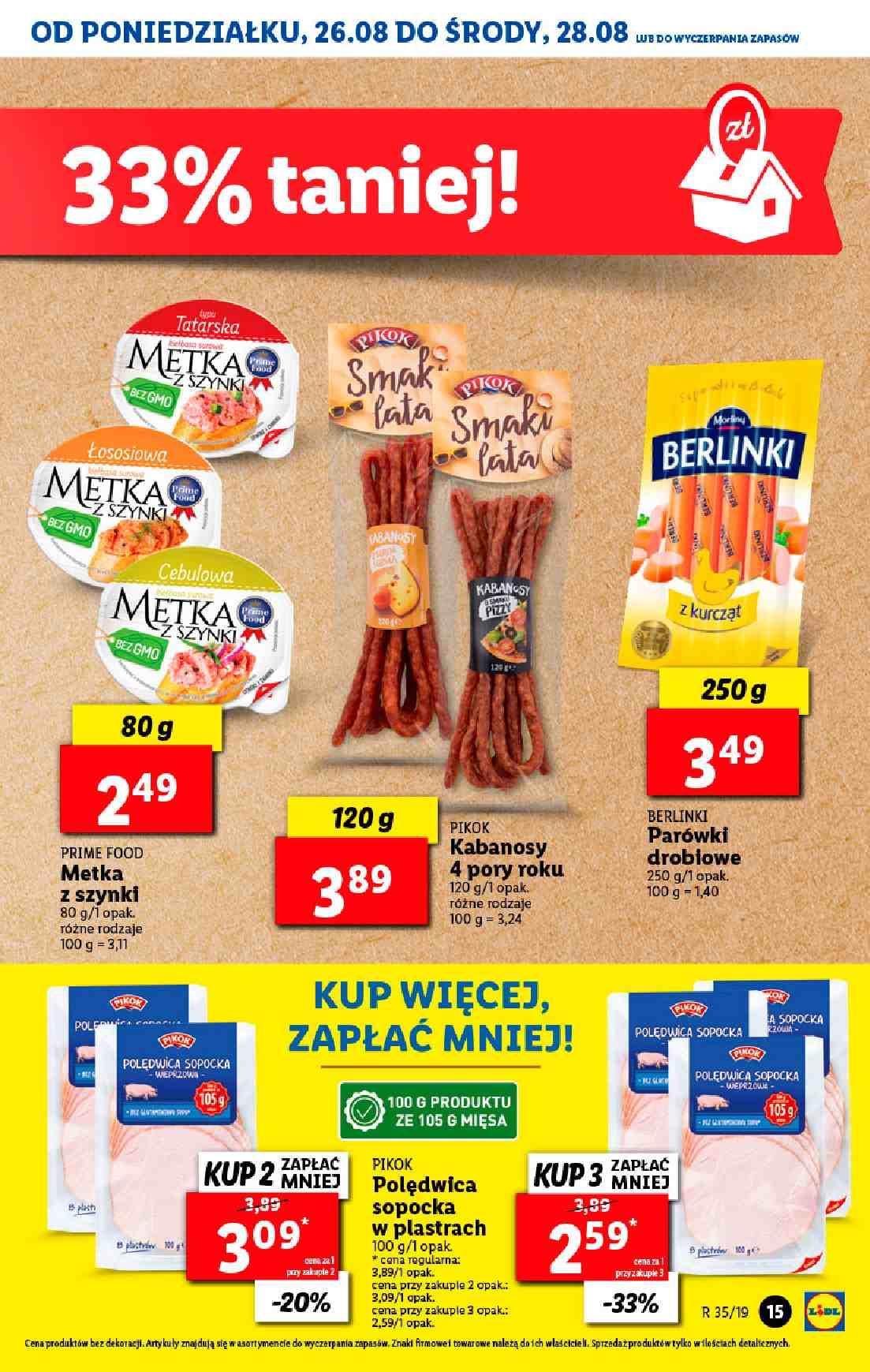 Gazetka promocyjna Lidl str. 15