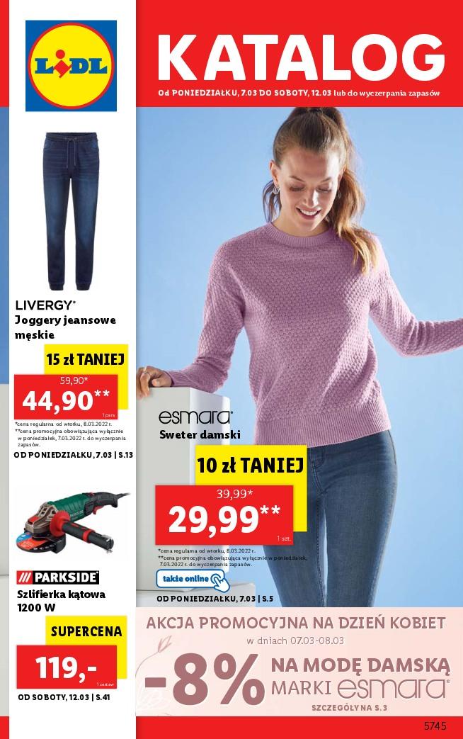 Gazetka promocyjna Lidl str. 1