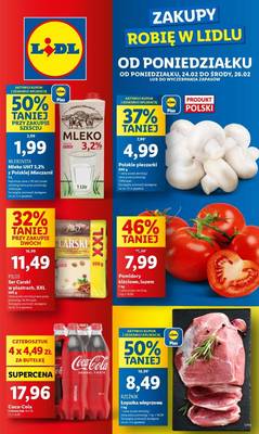 Lidl od poniedziałku