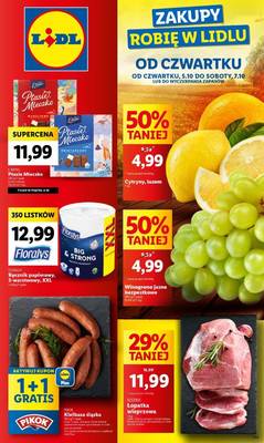 Lidl od czwatku