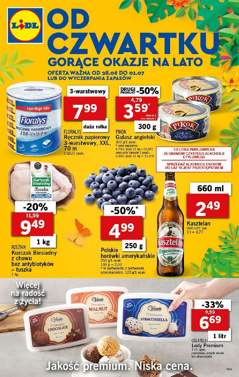 Gazetka promocyjna Lidl str. 1