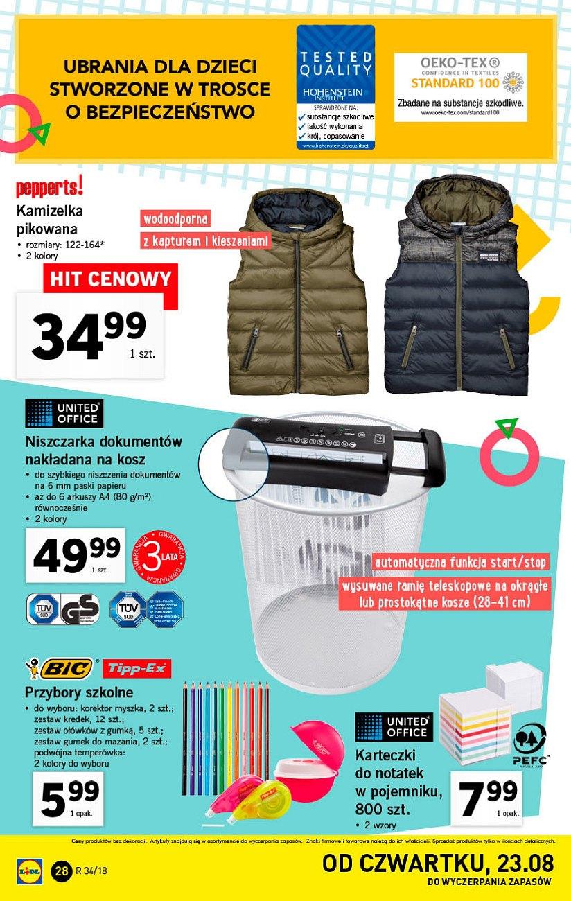 Gazetka promocyjna Lidl str. 28