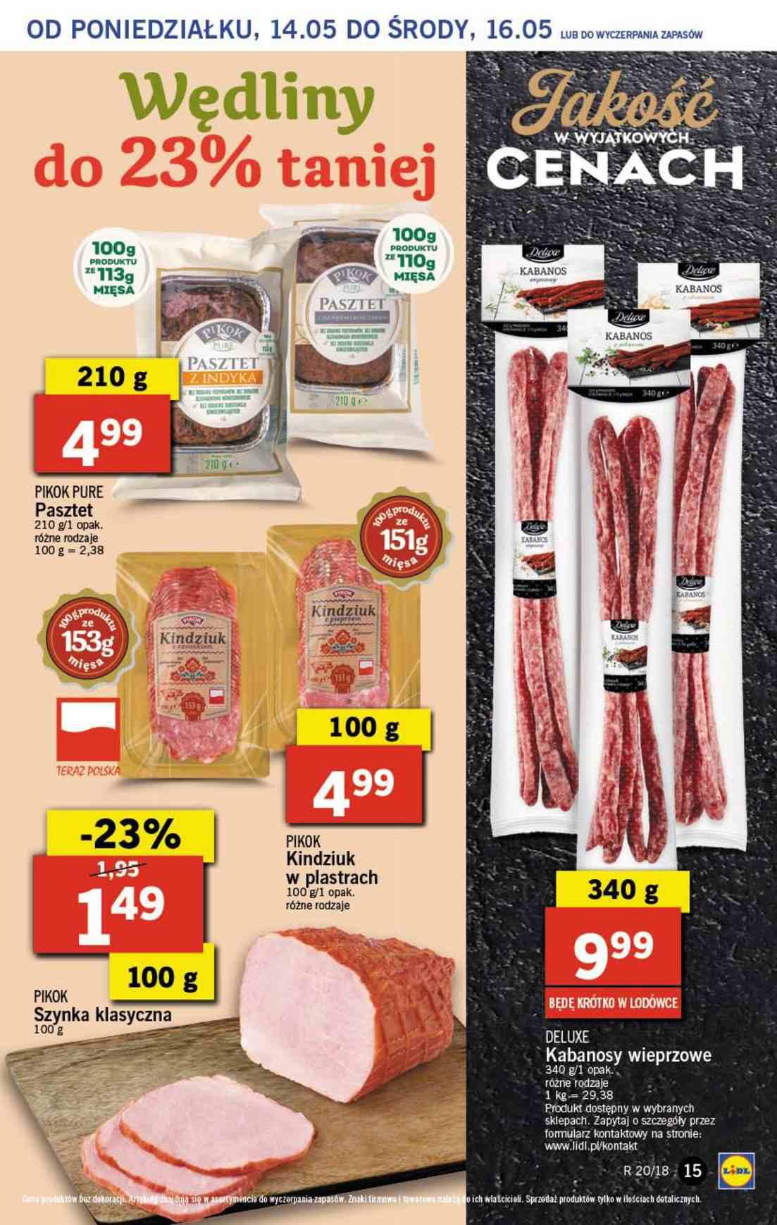Gazetka promocyjna Lidl str. 15