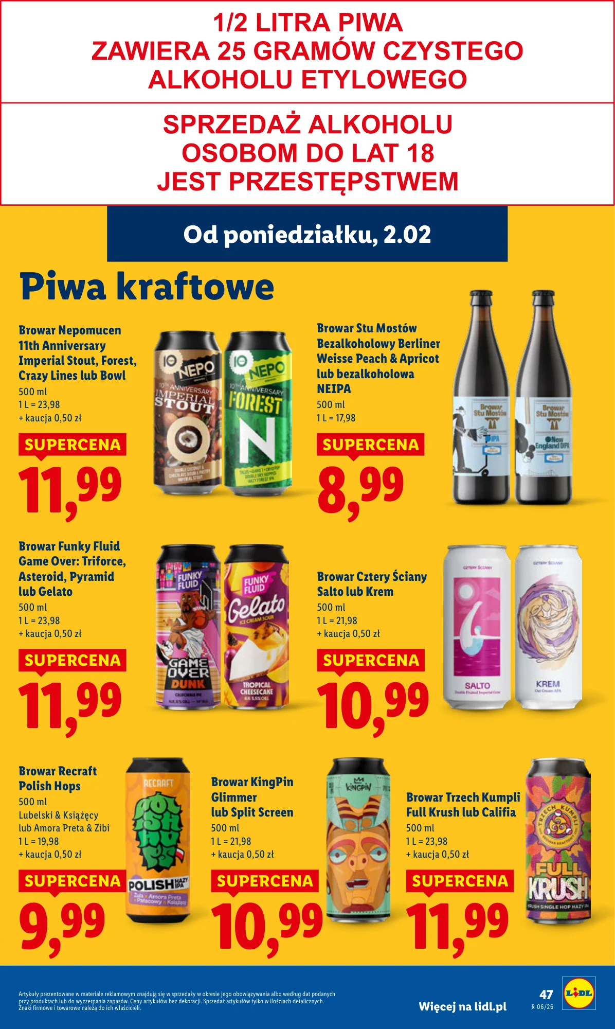 Gazetka promocyjna Lidl str. 47