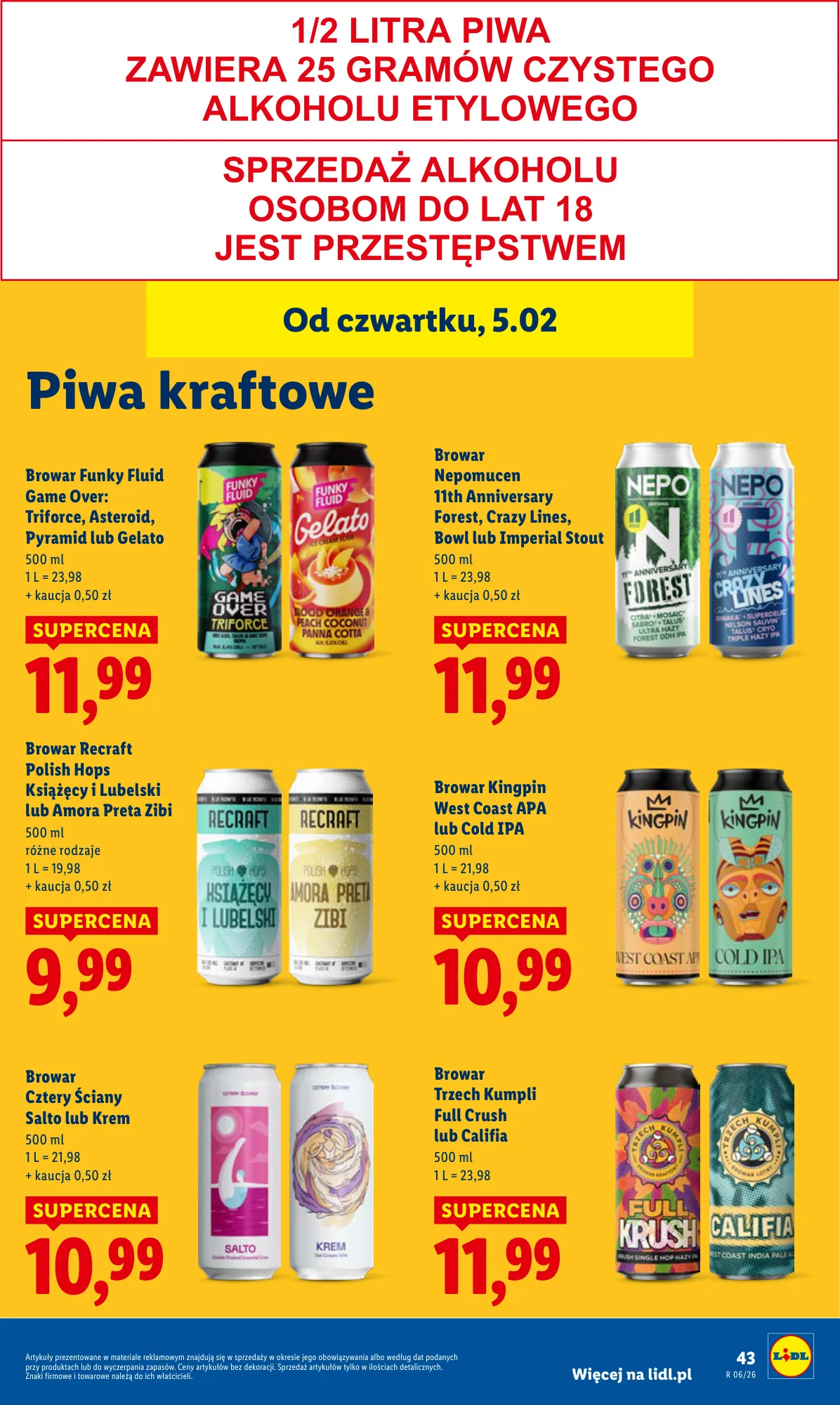 Gazetka promocyjna Lidl str. 45