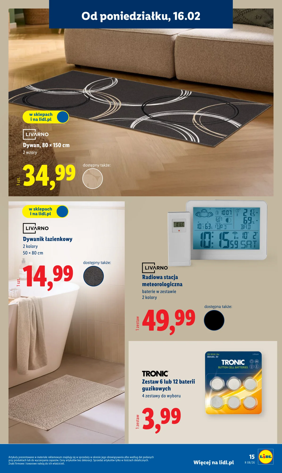 Gazetka promocyjna Lidl str. 15