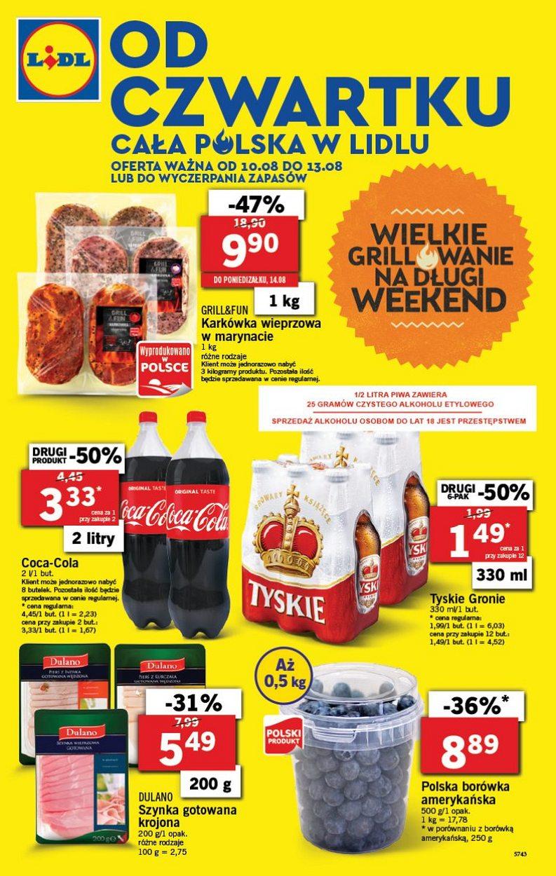 Gazetka promocyjna Lidl str. 1