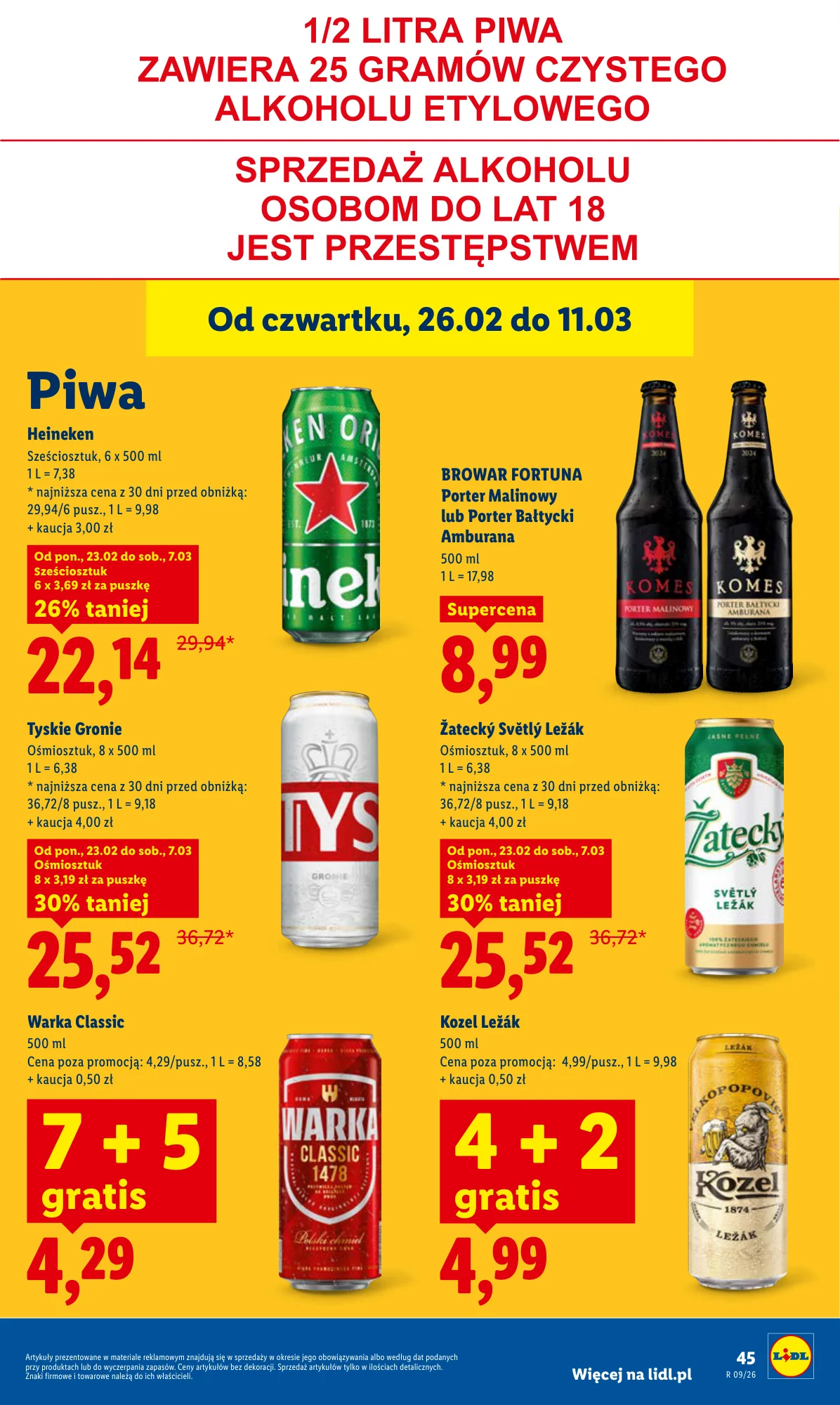 Gazetka promocyjna Lidl str. 45