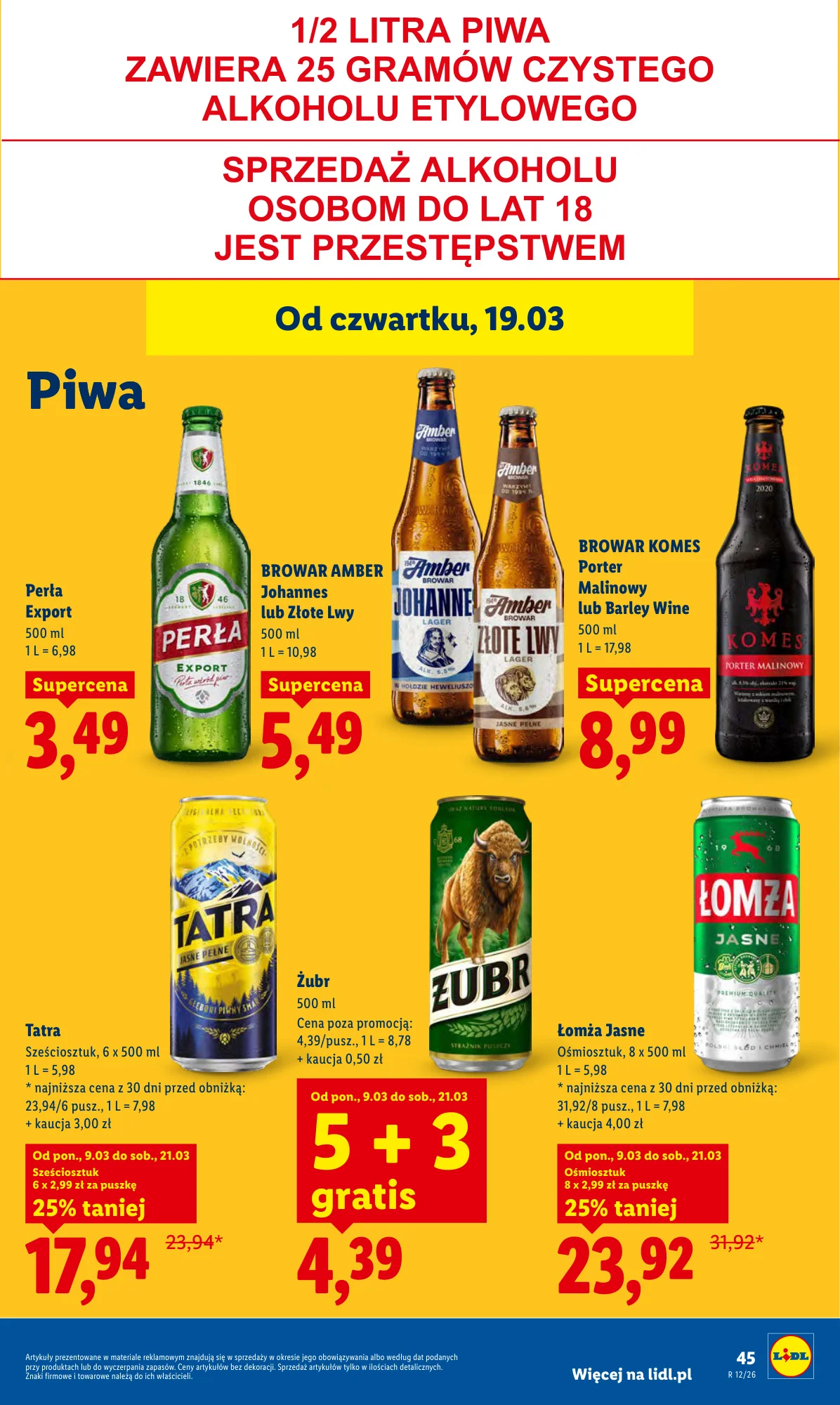 Gazetka promocyjna Lidl str. 45
