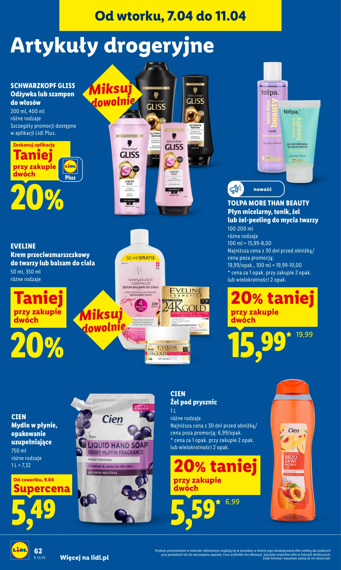 Gazetka promocyjna Lidl str. 62