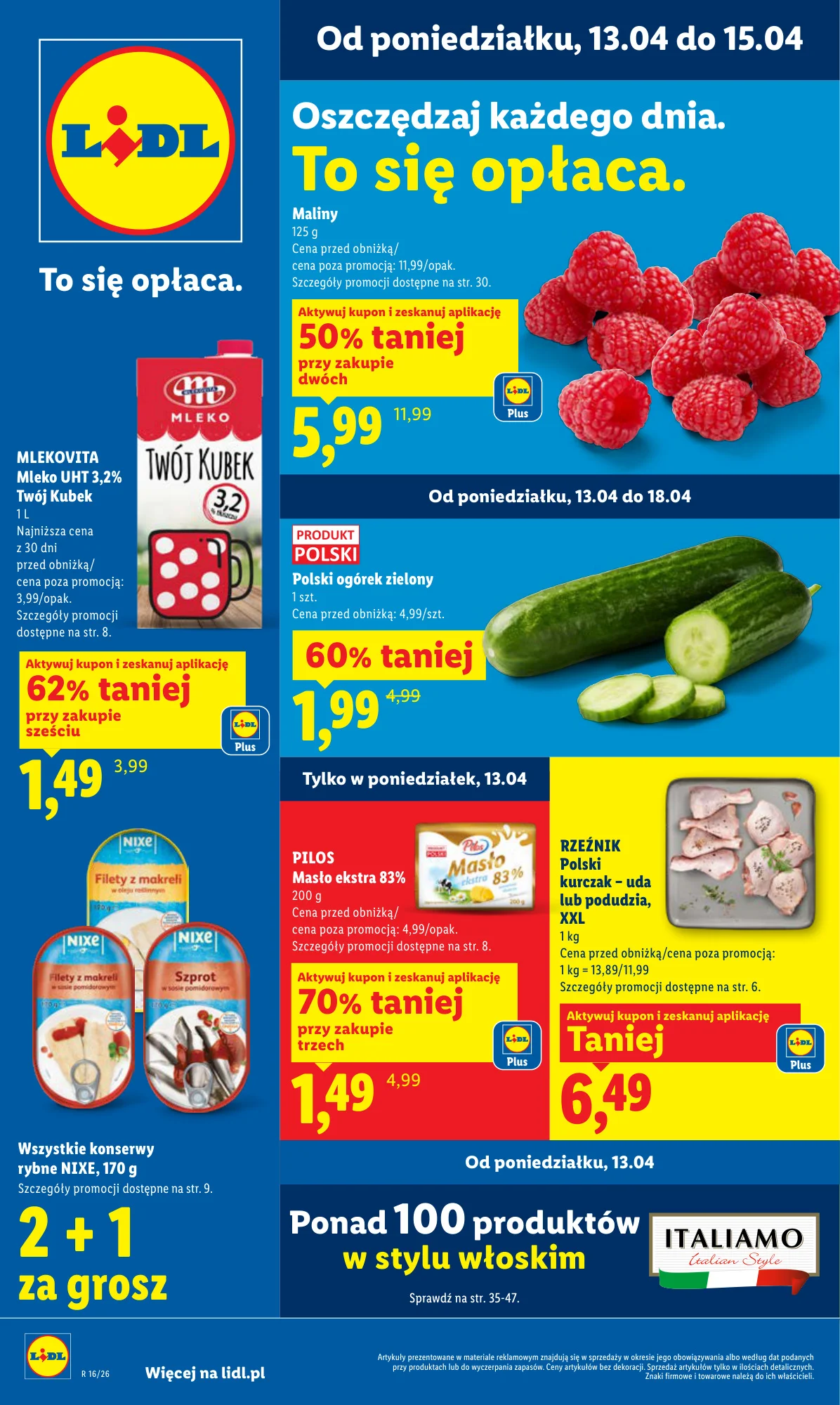 Gazetka promocyjna Lidl str. 1