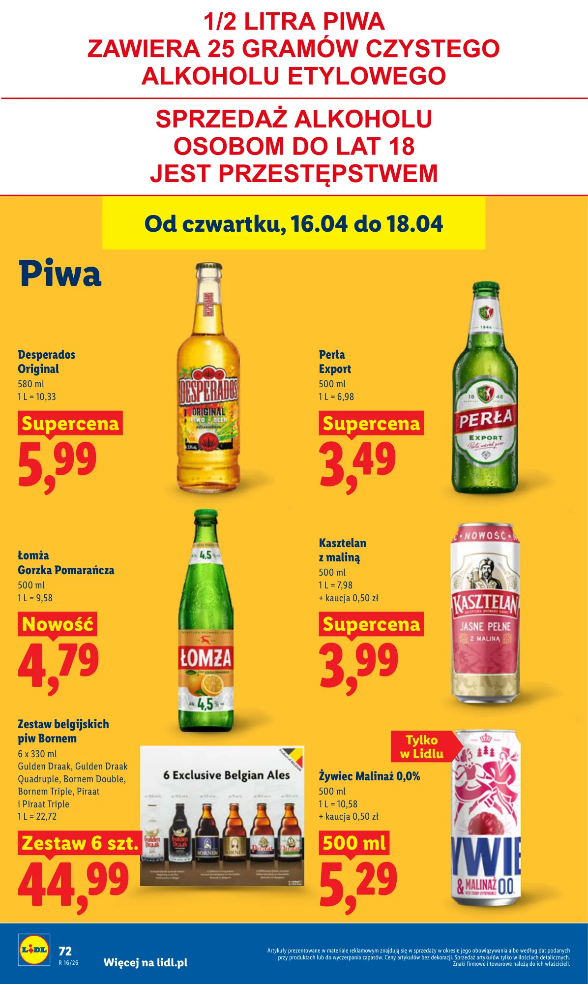 Gazetka promocyjna Lidl str. 72