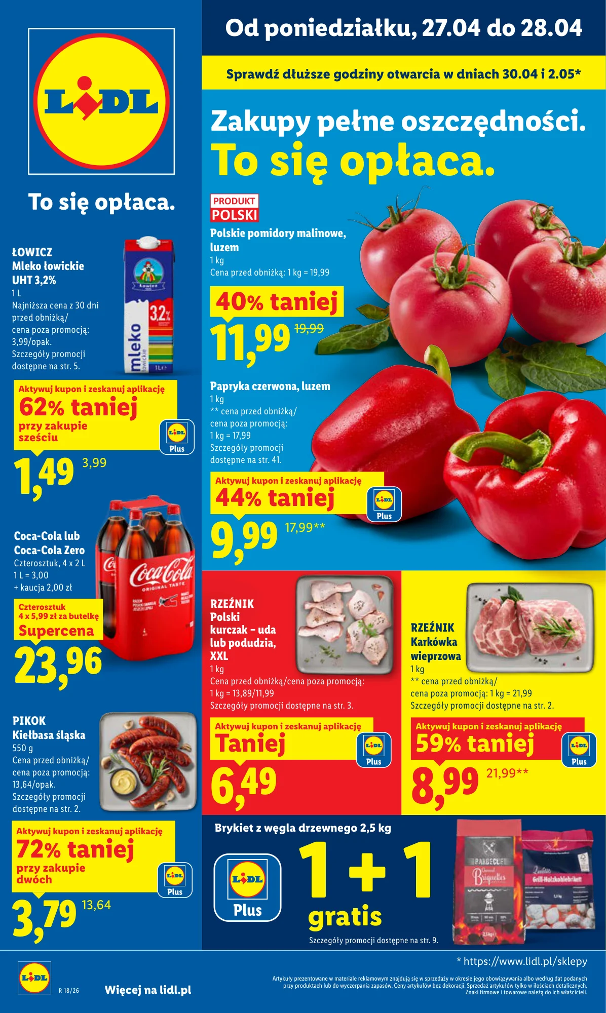 Gazetka promocyjna Lidl str. 1