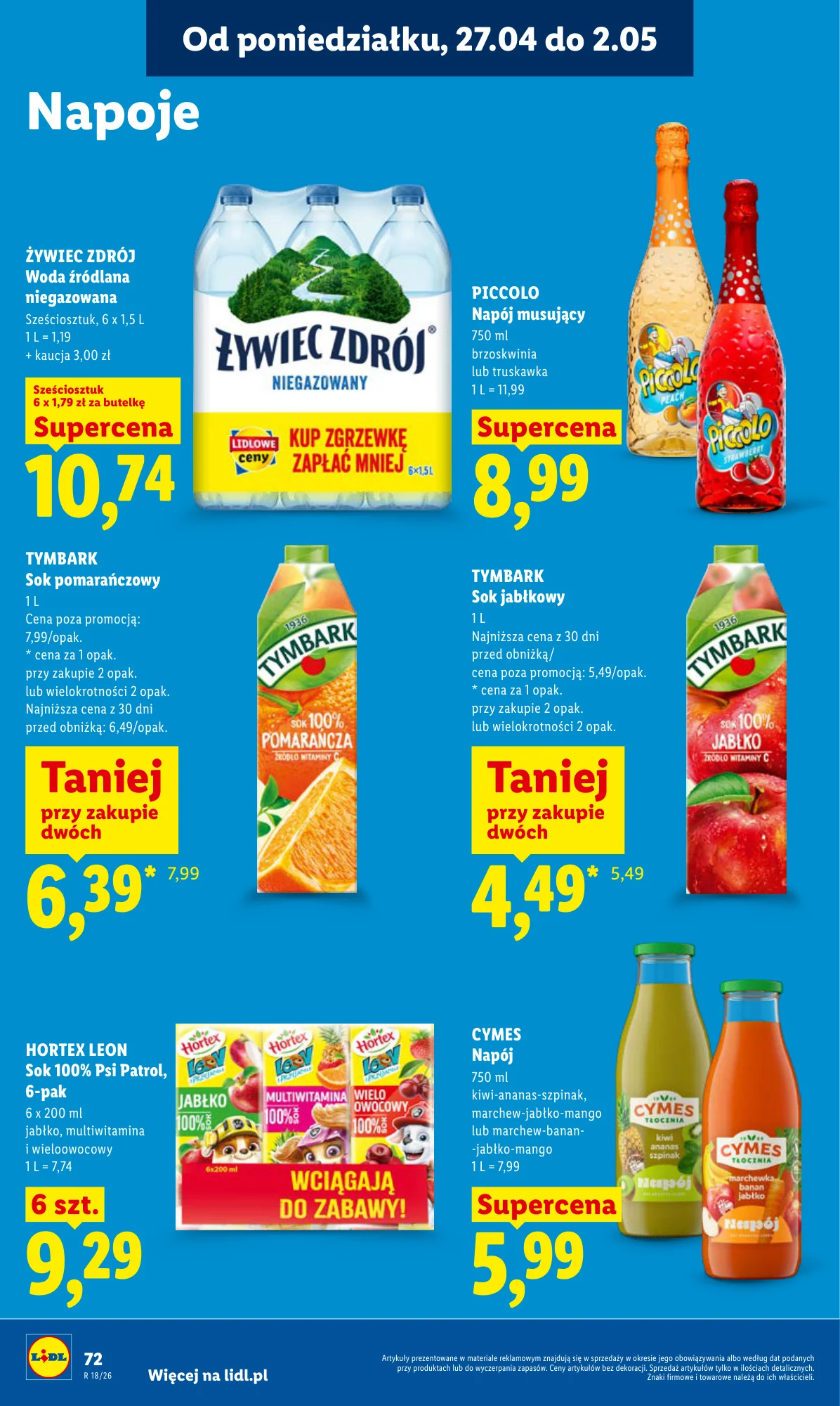Gazetka promocyjna Lidl str. 72